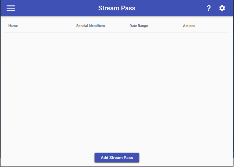 Stream Pass